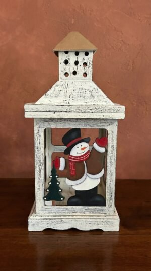 Farol Navideño con luz interior