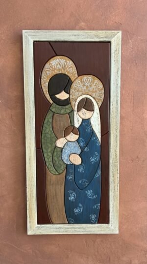 Cuadro en piezas de la Sagrada Familia otoño